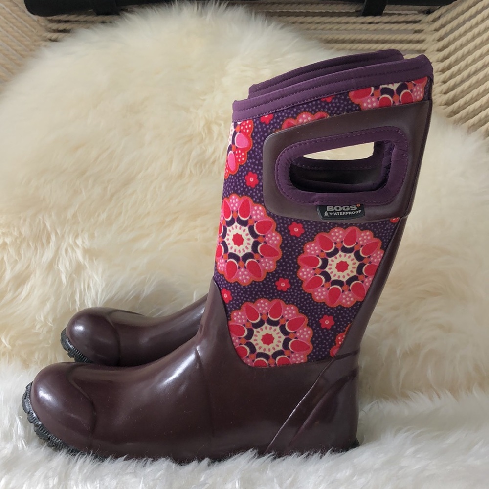 Bogs Waterproof Rain Boots Youth Size 1